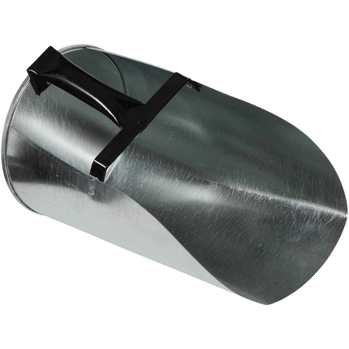 Millside Industries Farm Tuff Metal Galvanized Feed Scoop, 4-Quart — Residential Use, Standard Application