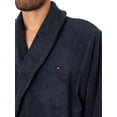 thumbnail image 6 of Tommy Hilfiger Icon Bathrobe, Blue, 6 of 6