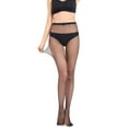 thumbnail image 1 of Jalioing Collants Taille Haute pour Femmes Bas Résille Collants Noirs Résille Collants pour Femmes, 1 of 2