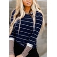 thumbnail image 4 of a.Jesdani Stripe-Contrast Pullover: Versatile & Stylish, 4 of 8