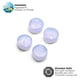 thumbnail image 3 of Tapones para los oídos de natación TYR de silicona reutilizables para adultos y niños, 3 of 3