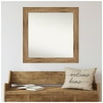 thumbnail image 5 of Amanti Art Custom Wall and Bathroom Mirror (31.5 x 31.5 in.), Owl Brown Frame, 5 of 7