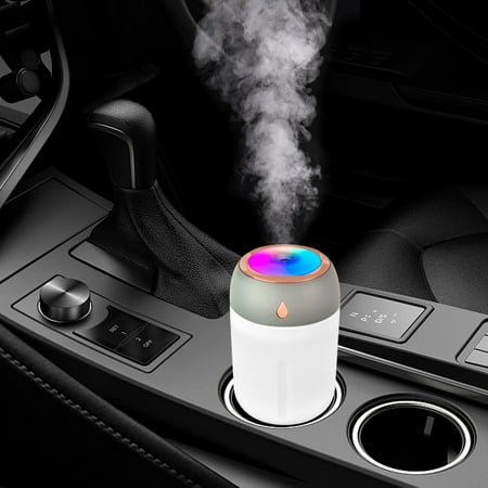 

Dgankt Home essentials Vehicle-mounted Humidifier Power Supply Via USB Power Cable Aromatherapy Machine Home Humidifier Low Noise Built-in Colorful LED Lights