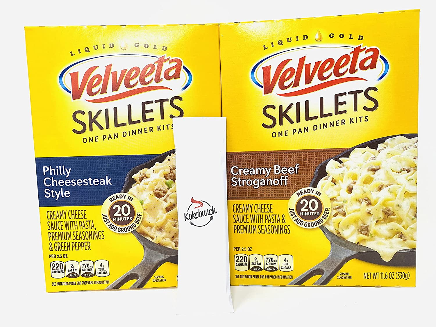 Velveeta Skillets Philly Cheesesteak Creamy Beef Stroganoff Variety
