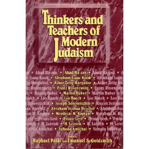 Thinkers and Teachers of Modern Judaism