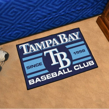 Fanmats Tampa Bay Devil Rays Baseball Club Starter Rug 19