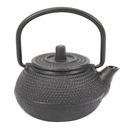 

50ml Japanese Style Cast Iron Kettle Teapot Comes + Strainer Tea Pot