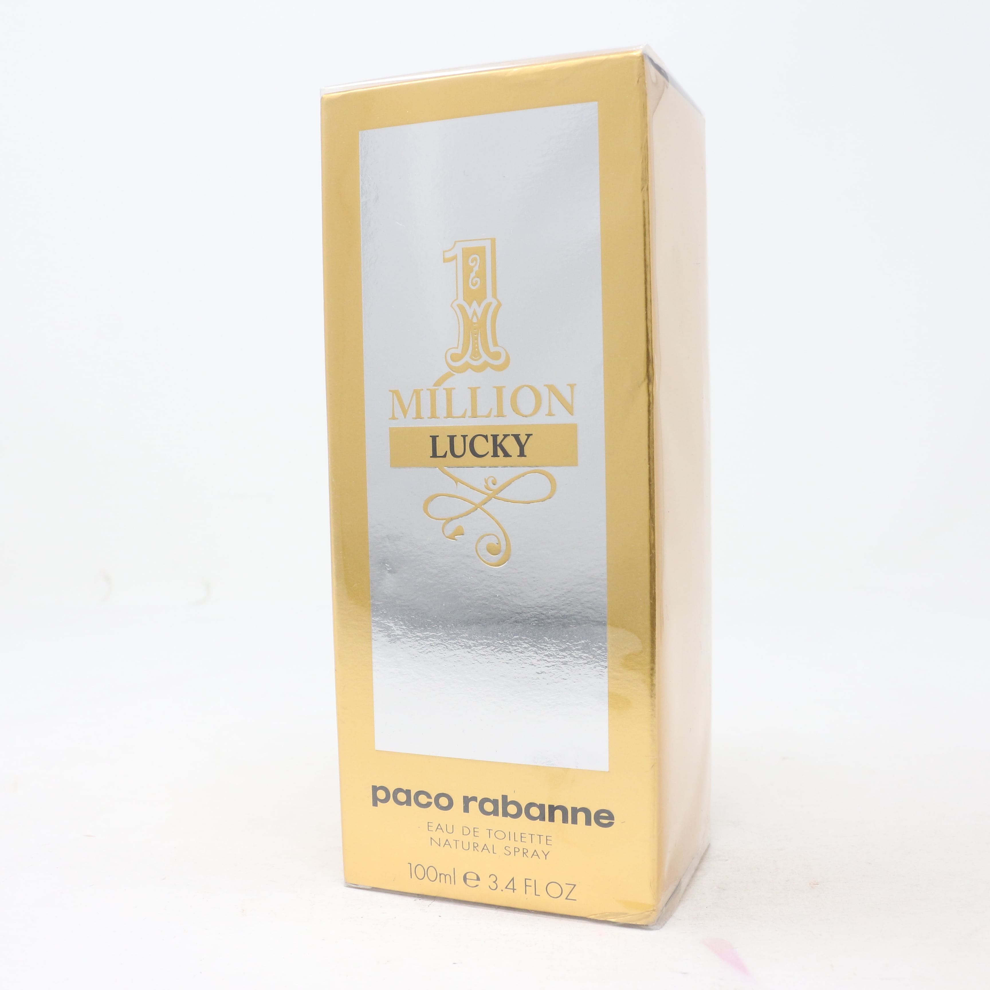 Paco Rabanne 1 Million Lucky Men's Night Perfume, 3.4 Oz Eau De