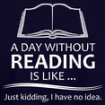 thumbnail image 3 of CafePress - Book Lover Gifts A Day Without Reading Is Like.. - Pullover Hoodie, Classic & Comfortable Hooded Sweatshirt, 3 of 4
