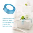 thumbnail image 4 of Gift Wrap Ribbon Wedding Clothes Making Supply Multi-color DIY Craft Accessories Festival Fabric Polyester Ribbons Box Ornaments Lake Blue 62, 4 of 7