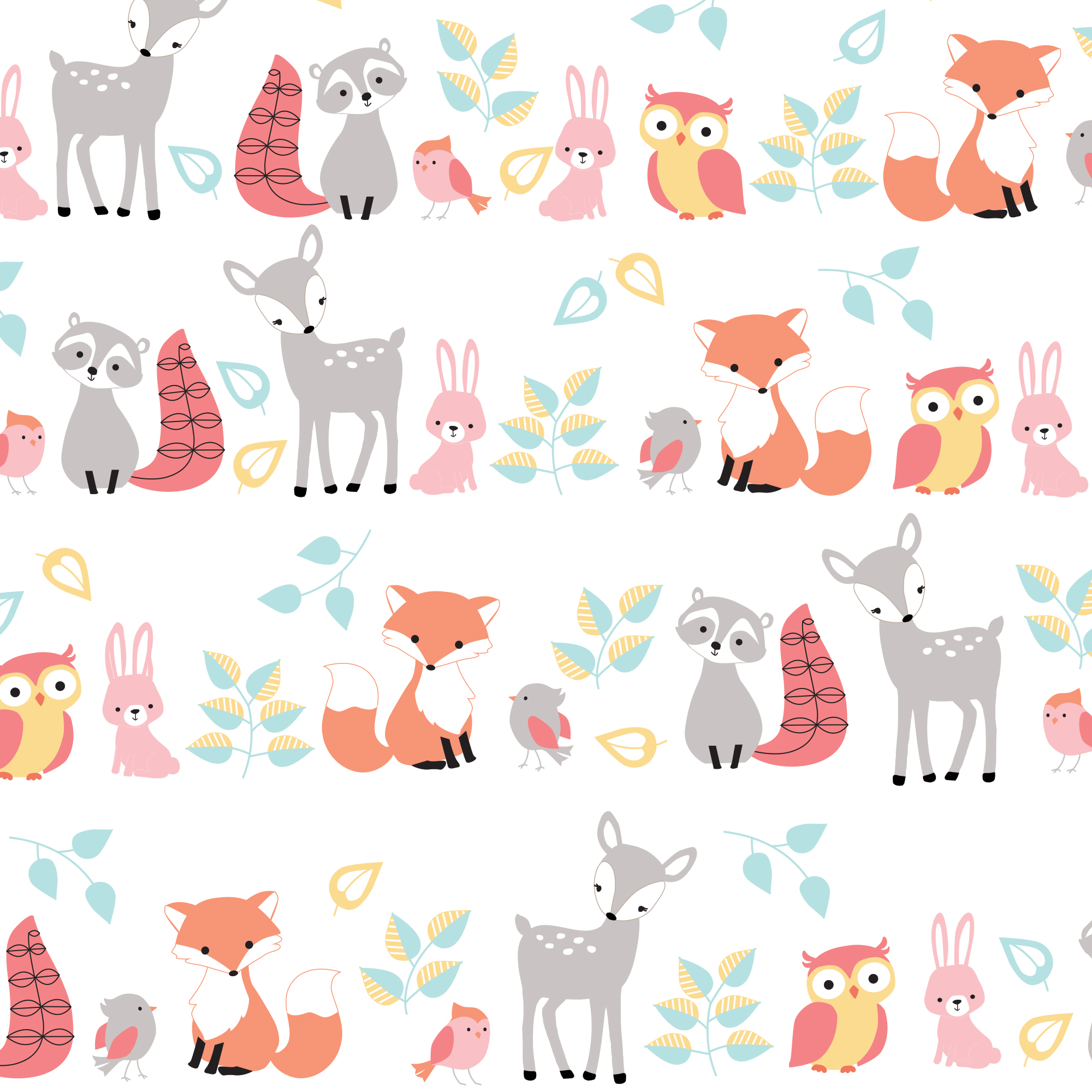 Lambs & Ivy Little Woodland Fitted Crib Sheet photo 5