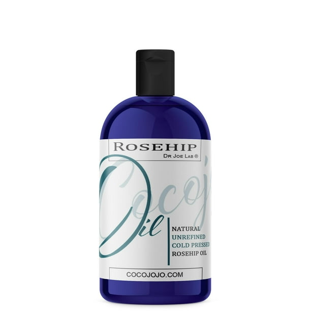 Aceite de rosa mosqueta Dr. Joe Lab 480 ml para rostro, cabello, piel y cuerpo