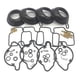 thumbnail image 1 of 4SET for Honda CBR600 F4 1999-2000 Carburetor Repair Kit Plunger Diaphragm Part, 1 of 5