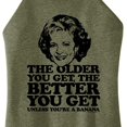 thumbnail image 3 of Golden Girls - Older You Get Banana - Juniors High Neck Tank Top, 3 of 5