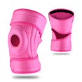 thumbnail image 2 of Genouillères de Sport Protecteur de Genou à Ressort Support pour Randonnée Course (Rose), 2 of 8