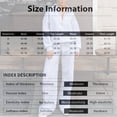 thumbnail image 3 of Hogleaql Womens Sweatsuits Sets Lounge Half Zip Long Sleeve Sweatshirt Wide Leg Sweatpants Tracksuit with Pockets Solid Color Loose Dressy 2025 Winter Outfits Light Gray L, 3 of 4
