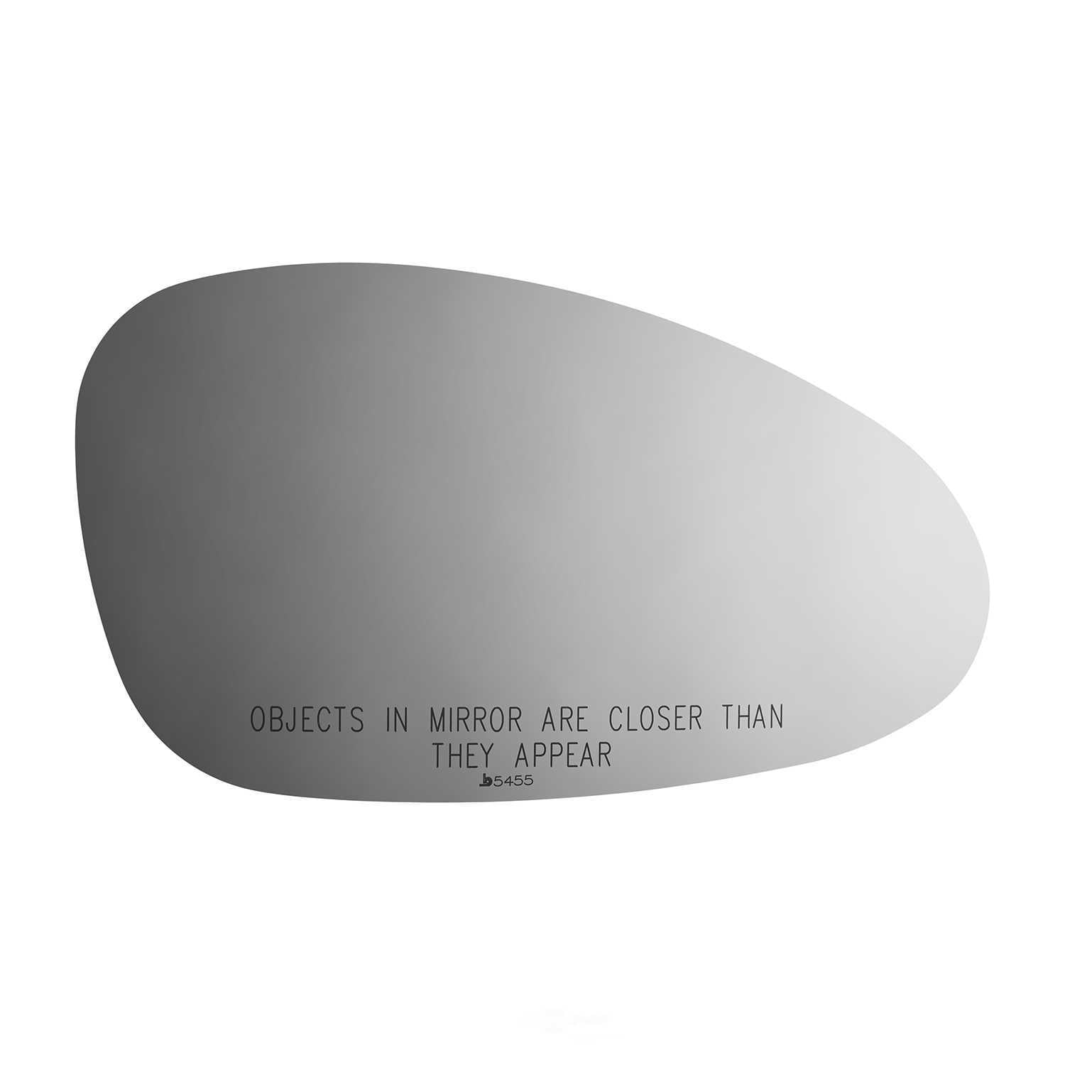 Burco Side View Mirror Replacement Glass - Clear Glass - 5455