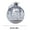 H, variant on EUDIDV Holiday Decorations 6pc Transparent Christmas 6cm Boxed Painted Decoration Christmas Decorations Hanging Decoration Christmas Xmas Tree Ornaments