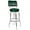 Green, variant on 1957 Inspired Floridian Swivel Bar Stool-Color:Green,Quantity:1 each