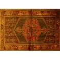 thumbnail image 1 of Ahgly Company Machine Washable Indoor Rectangle Persian Yellow Traditional Area Rugs, 5' x 8', 1 of 4