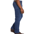 thumbnail image 3 of Kirkland Signature Mens Straight Fit 5-Pocket Jeans, Blue Denim, Size 38x30, 3 of 5