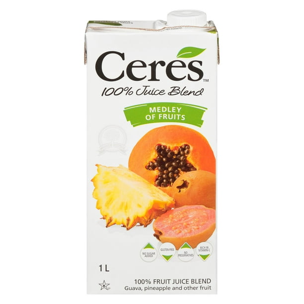 Le jus mélange de fruits de Cere's