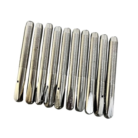 10 Pieces Piano Tuning Peg Button Replace Parts Music instrumental Accessories Steel Replace loosen parts Durable Hardness for Piano Master