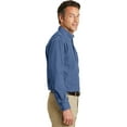 thumbnail image 4 of Port Authority Mens Heavyweight Denim Shirt, 4 of 4
