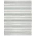 thumbnail image 3 of SAFAVIEH Montauk Spots Geometric Striped Cotton Area Rug, Turquoise, 8' x 10', 3 of 7