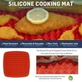 thumbnail image 3 of Air Fryer Accessories Bundle Compatible with Philips, Nuwave, Secura, Maxi-Matic Elite Platinum, Comfee +More | Cooking Mats Kit by Infraovens Set of 3, 3 of 5