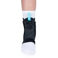 thumbnail image 2 of Ossur FormFit Black Ankle Brace with Figure 8 Lace Up for Either Foot, 2 of 6