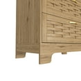 thumbnail image 3 of Spaco Wood 4 Drawer Dresser for Bedroom, Large Double Dresser with Wide Drawers, Modern Chest of Drawers,Storage Organizer Dresser for Living Room, Hallway, Bedroom, Kids Bedroom, 3 of 11