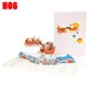 thumbnail image 1 of 2023 nuevo Diy 3D feliz árbol de Navidad Santa Claus tarjeta de felicitación plegable Tarjeta de árbol de navidad regalo de Navidad, 1 of 4
