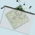 thumbnail image 4 of Bolsas de con Cremallera, 24 Bolsillos Transparentes con Cremallera, Tamaño de Letra A4, Bolsas de Almacenamiento con Cremallera para la Escuela, Suministros de Oficina, 4 of 5