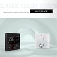 thumbnail image 3 of Thermostat Smart WiFi Thermostat Voice Control Digital Weekly Programmable Temperature Controller Digital Smart Knob Thermostat with Dimmable Light Color, 3 of 6