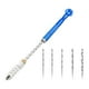 thumbnail image 2 of Taladro manual de tornillo de banco con pasador, juego de brocas manuales mini para taladro manual con microbrocas helicoidales para madera, 2 of 9