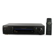 Pre-Owned Panasonic PV-V4620 4-Head Hi-Fi VCR - w/ Original Remote, A/V Cable, Manual, & HDMI Converter