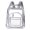 Clear, variant on VOAVEKE Clear Backpack,School Supplies, Transparent Backpack, Transparent Backpack Beach Bag Backpack