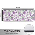 thumbnail image 5 of Kitchen Rugs Sets Of 2,Pioneer Flower Floral Print Pattern Anti Fatigue Kitchen Mat Rugs Non Slip Washable,Decorative Kitchen Floor Mats for Kitchen,Sink,Laundry,17"x47"+17"x47", 5 of 5