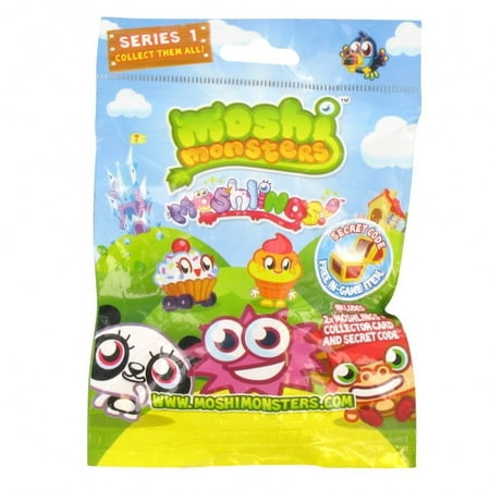 Spin Master Moshi Monsters Moshlings Series 1 Mini Figure With Secret Code Single