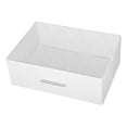 thumbnail image 6 of Oufan 6-Drawer Dresser, Wood Dresser with 6 Fabric Drawers, Storage Organizer Unit, TV Stand, Storage Chest for Hallway, Living Room, Bedroom, White, 6 of 11