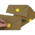 thumbnail image 3 of Étiquette 1 Pouce Rond Amovible Code Couleur Dot Stickers, 500 par Rouleau, Jaune, 3 of 5