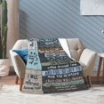 thumbnail image 7 of To My Mother-In-Law Blanket Gifts For Kids Adults - Lightweight Throw Blanket For Bedroom Living Room Decor Soft Fuzzy Fleece Cozy Plush Bed Couch 60"X50", 7 of 7