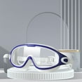 thumbnail image 2 of One-piece Swimming Goggles No Leaking Silicone Anti Fog High-definition TransparentLenses Swim Glasses with Ear Plugs for Adult, 2 of 4