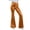Orange, variant on Casual High Waist Flare Pants Stretchy Thin Gold Print Trousers Bootcut Bottoms Women'S Casual Pants Orange Xxl