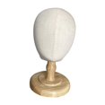 thumbnail image 2 of lionlar Tête de Mannequin Debout Professionnelle Base en Bois Robuste Modèle de Tête d'Enfant Polyvalent, 2 of 9