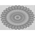 thumbnail image 1 of Ahgly Company Machine Washable Indoor Rectangle Transitional Platinum Silver Gray Area Rugs, 2' x 3', 1 of 7
