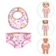 thumbnail image 5 of 1 juego de ropa para muñecas, bragas, baberos, ropa interior y accesorios para muñecas., 5 of 7