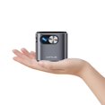 thumbnail image 1 of Mini proyector con TV Android, DLP y batería recargable, WiMiUS Pico Pocket Proyector portátil con WiFi Bluetooth, altavoz de 360°, soporte 1080P, proyector inteligente inalámbrico para exteriores par, 1 of 5