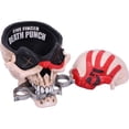 thumbnail image 1 of Officially Licensed Five Finger Death Punch Mascot Skull Box, Bone, 18cm, 1 of 4